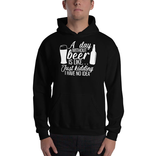 A Day Without Beer - Premium Hooded Sweatshirt