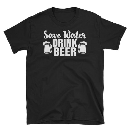 Save Water Drink Beer - Premium Short-Sleeve T-Shirt