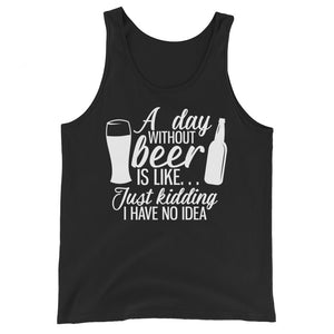 A Day Without Beer - Premium Tank Top
