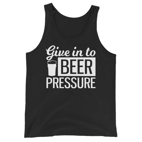 Give In To Beer Pressure - Premium Tank Top