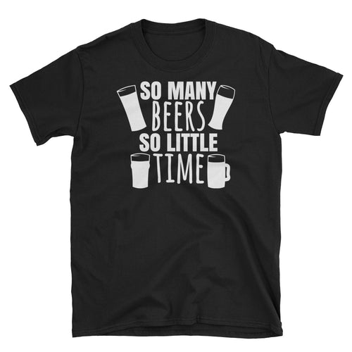 So many Beers So Little Time - Premium Short-Sleeve T-Shirt