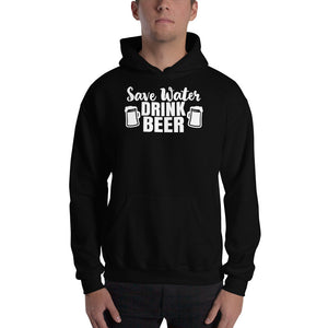 Save Water Drink Beer - Premium Hooded Sweatshirt