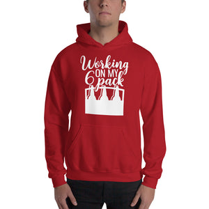 Working On My 6Pack - Premium Hooded Sweatshirt