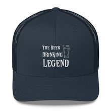 Load image into Gallery viewer, The Beer Drinking Legend - Trucker Cap
