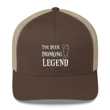 Load image into Gallery viewer, The Beer Drinking Legend - Trucker Cap