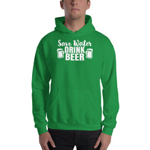 Load image into Gallery viewer, Save Water Drink Beer - Premium Hooded Sweatshirt