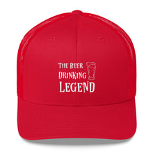 Load image into Gallery viewer, The Beer Drinking Legend - Trucker Cap