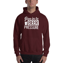 Load image into Gallery viewer, Give In To Beer Pressure - Premium Hooded Sweatshirt